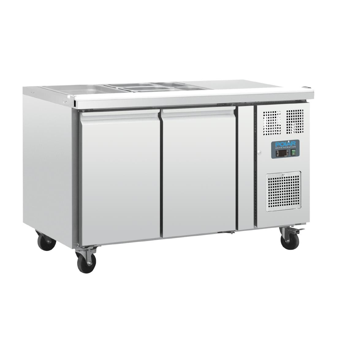 Polar 2 Door Saladette Counter