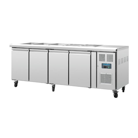 Polar 4 Door Saladette Counter