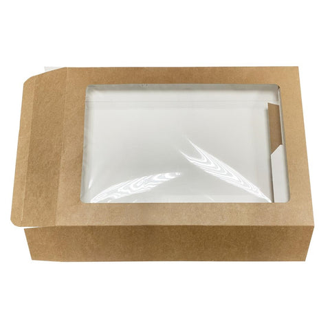 Fiesta Recyclable Platter Box with PET Window Large (Pack of 25) - FT673