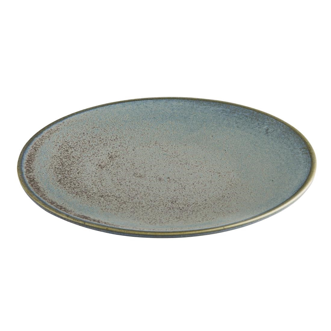 Olympia Ember Blue Coupe Plates 180mm (6 Pack) - FU172