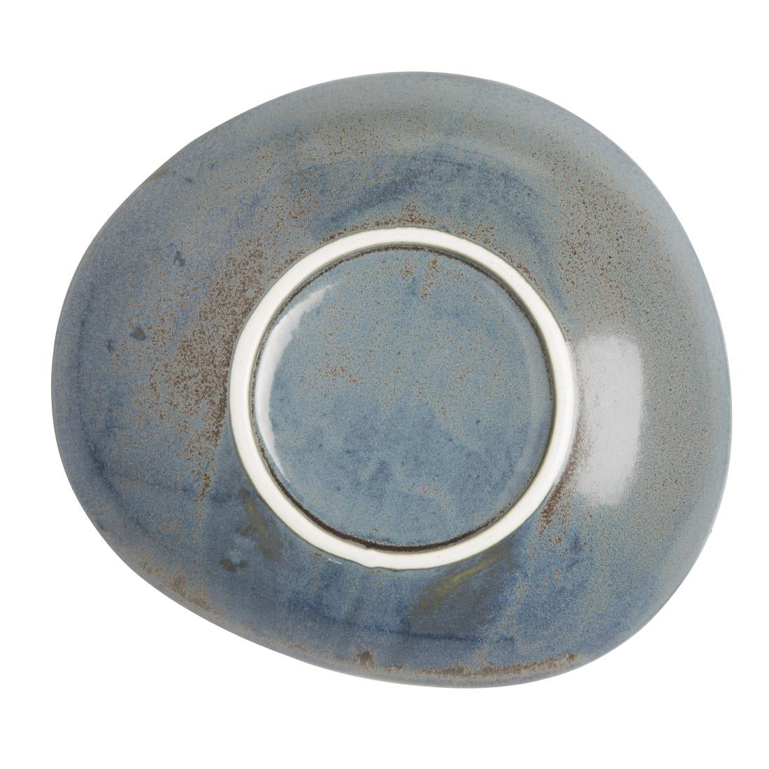 Olympia Ember Blue Triangle Bowls 245mm (4 Pack) - FU181