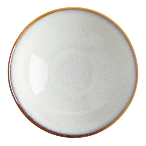 Olympia Drift Grey Plain Coupe Bowls 205mm (4 Pack) - FU191