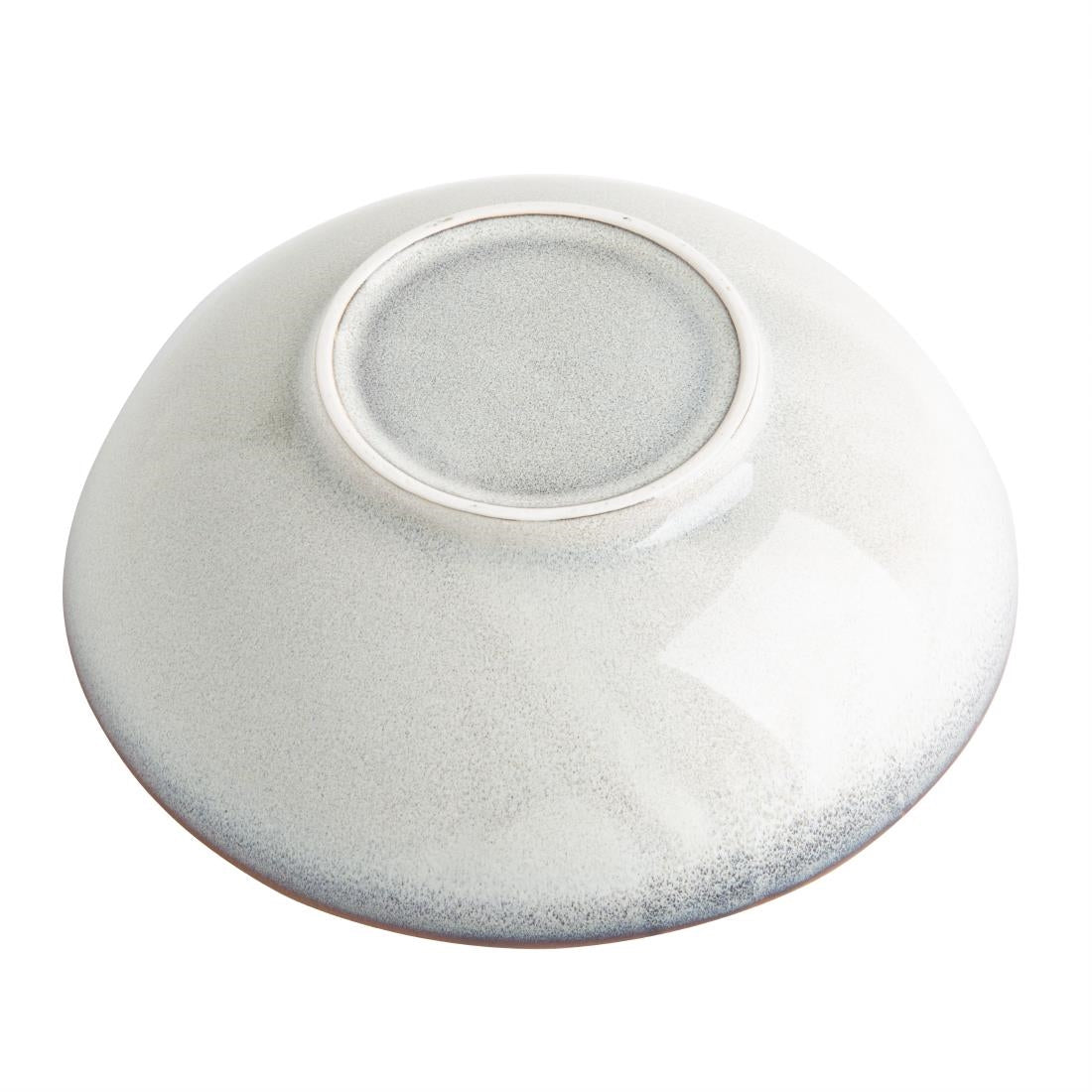 Olympia Drift Grey Plain Coupe Bowls 205mm (4 Pack) - FU191