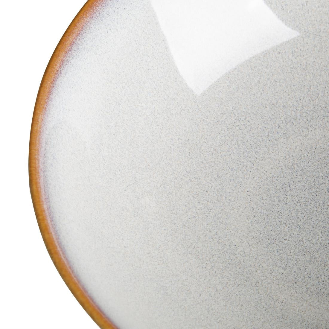 Olympia Drift Grey Plain Coupe Bowls 205mm (4 Pack) - FU191