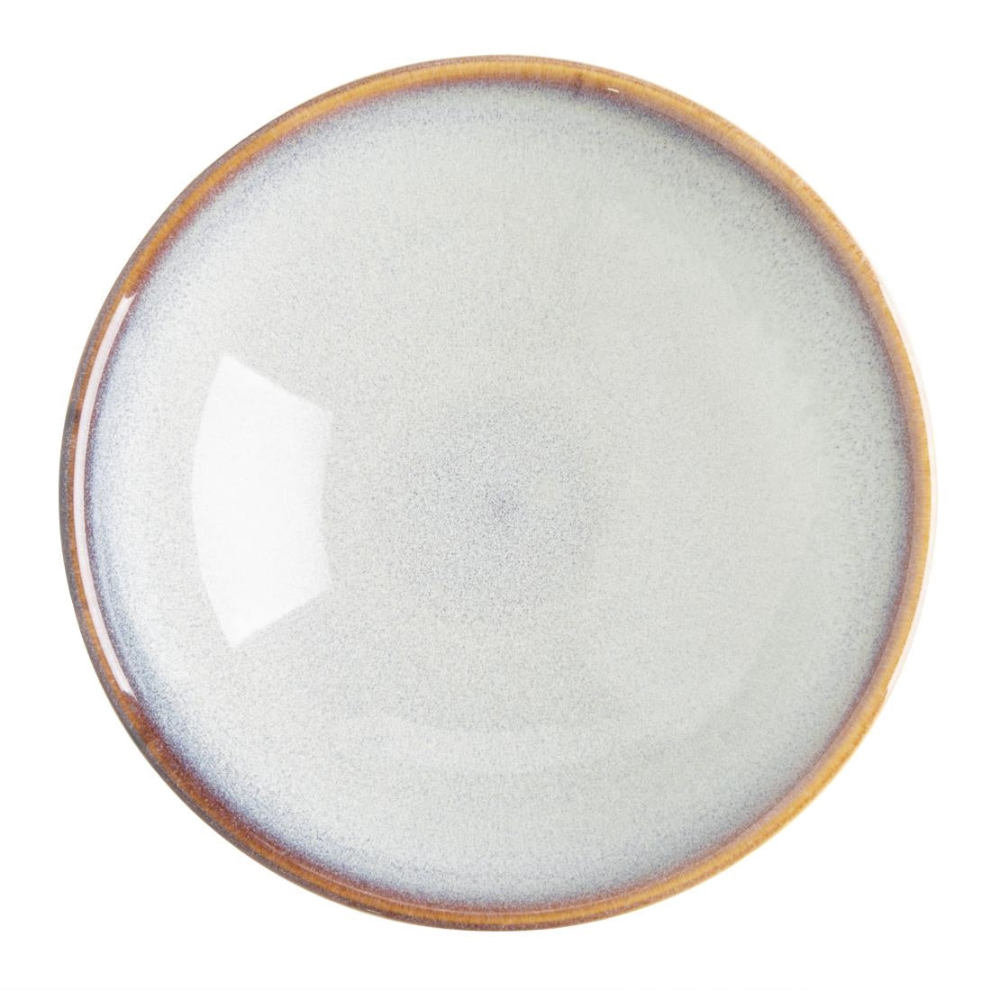 Olympia Drift Grey Plain Coupe Bowls 155mm (6 Pack) - FU192