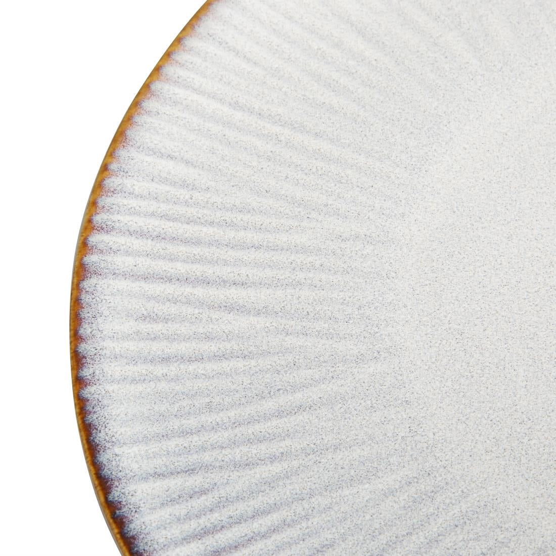 Olympia Drift Grey Embossed Coupe Plates 280mm (4 Pack) - FU194