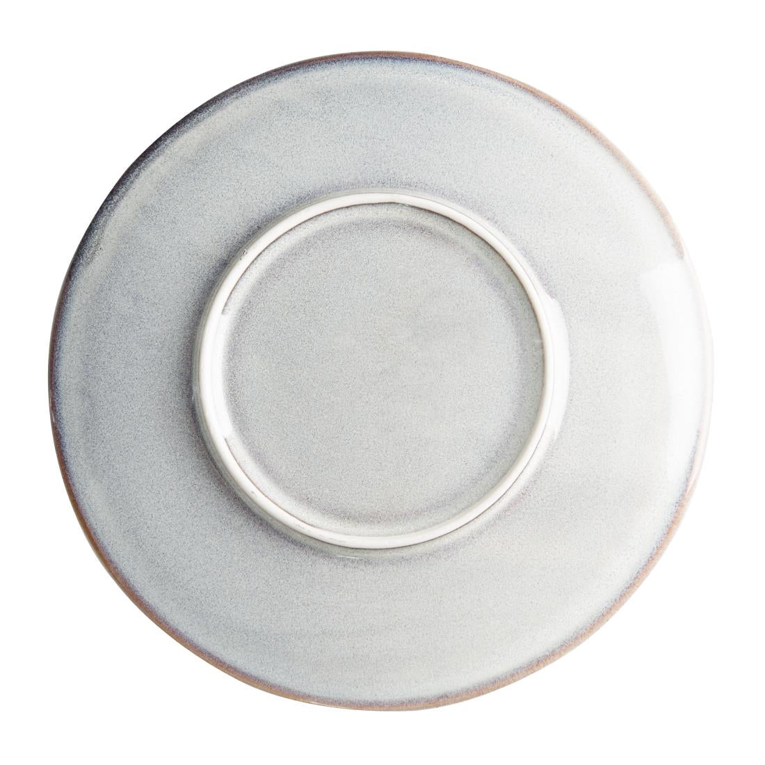 Olympia Drift Grey Embossed Coupe Plates 220mm (6 Pack) - FU195