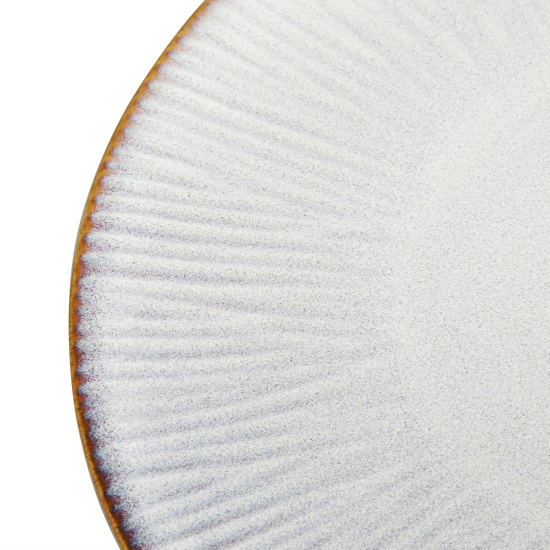 Olympia Drift Grey Embossed Coupe Plates 220mm (6 Pack) - FU195