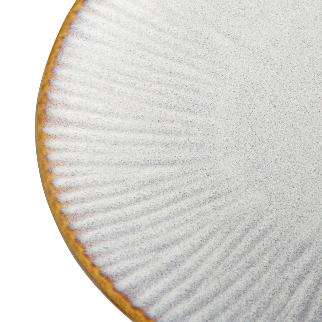 Olympia Drift Grey Embossed Coupe Plates 180mm (6 Pack) - FU196