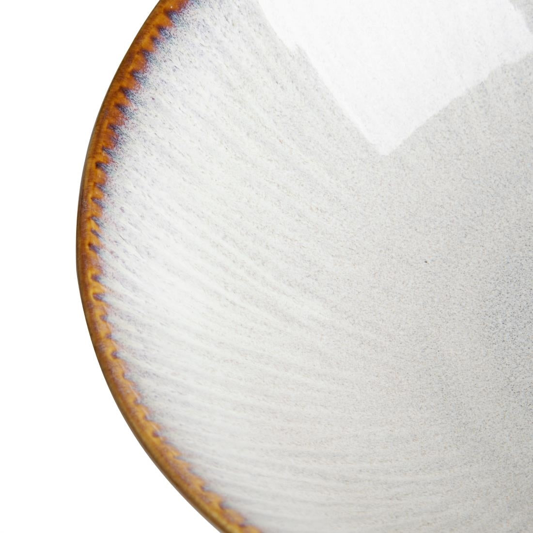 Olympia Drift Grey Embossed Coupe Bowls 205mm (4 Pack) - FU198