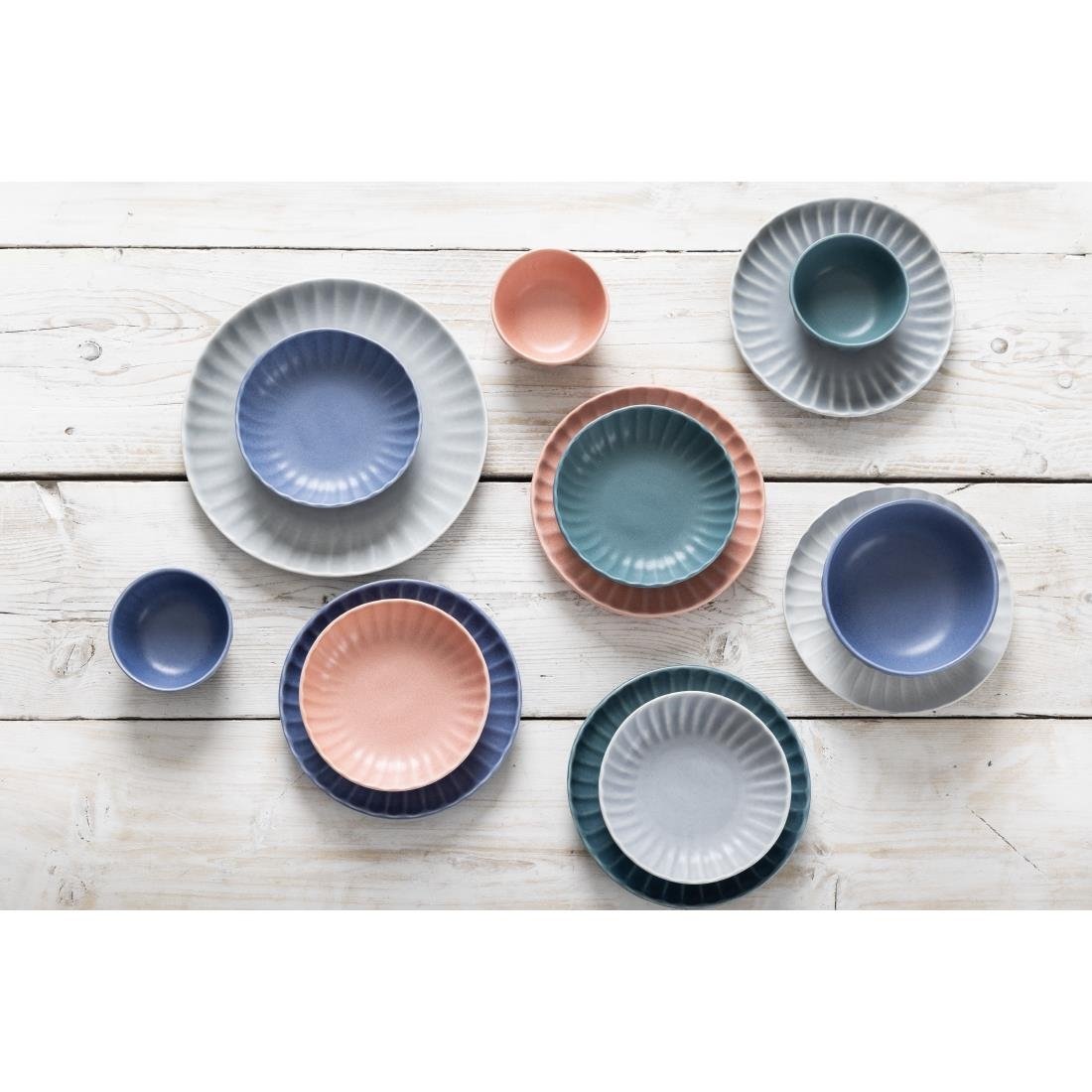 Olympia Corallite Deep Bowls Peach - 105mm (12 Pack) - FU216