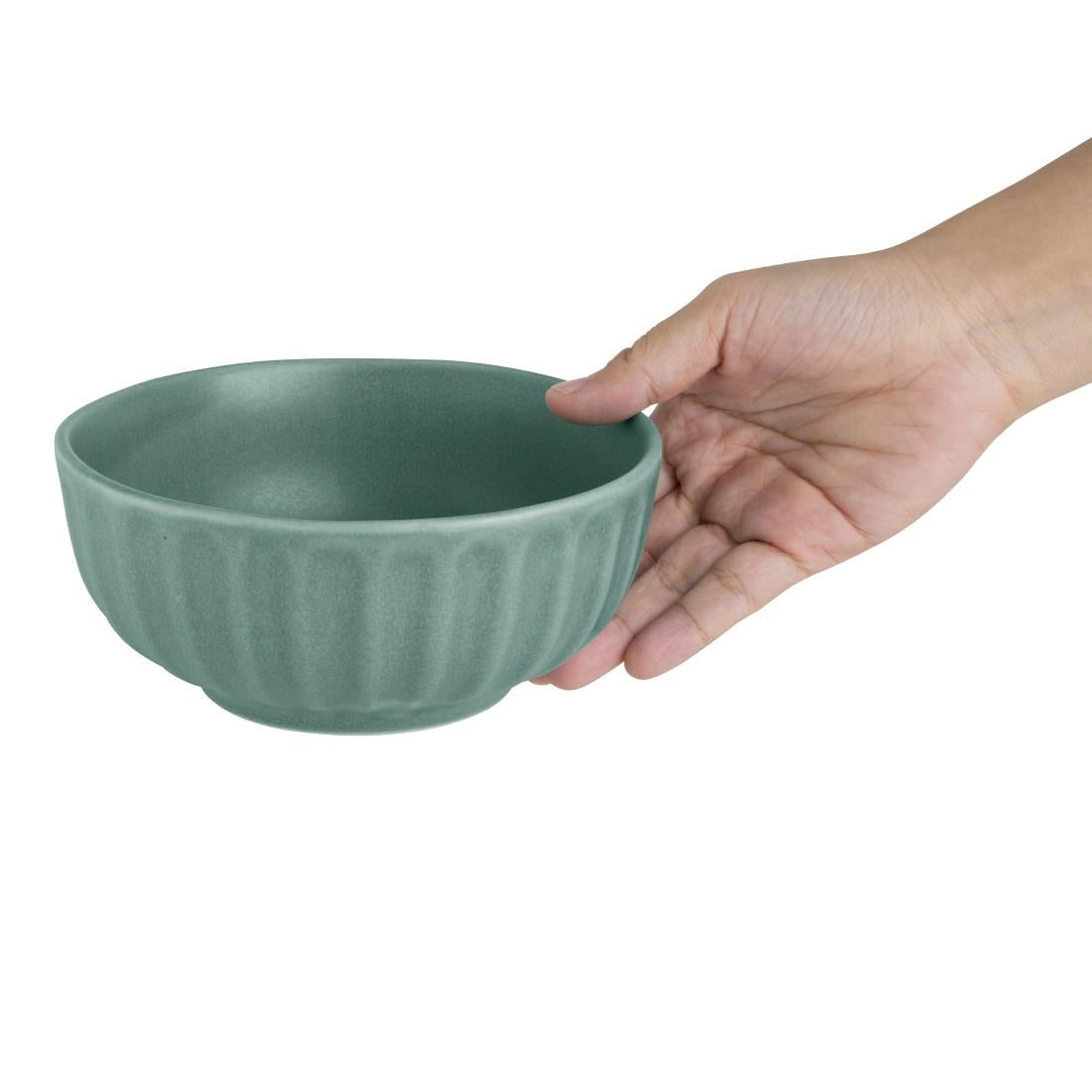 Olympia Corallite Deep Bowls Green - 150mm (6 pack) - FU208