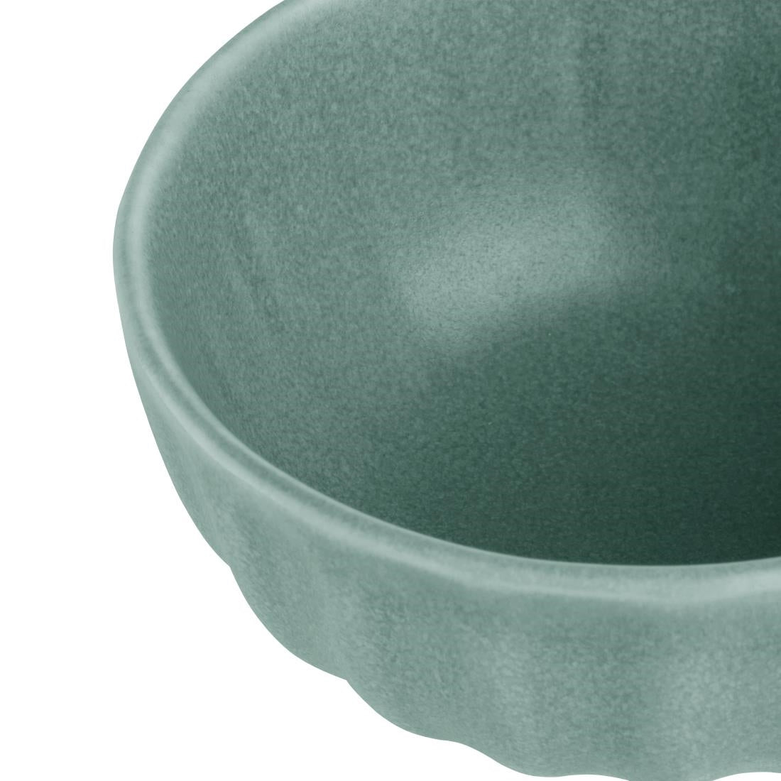Olympia Corallite Deep Bowls Green - 105mm (12 Pack) - FU210