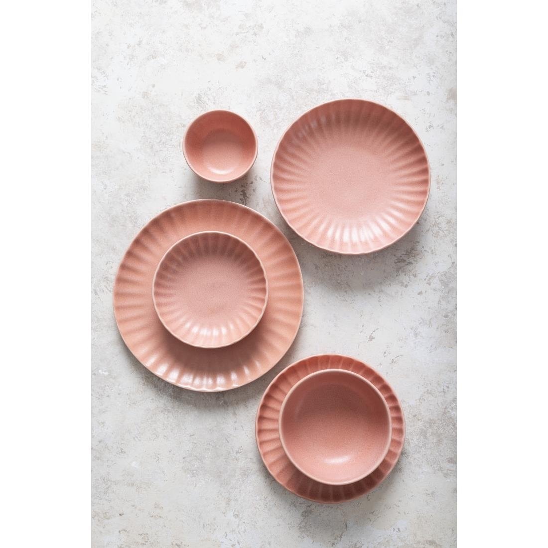 Olympia Corallite Coupe Bowls Peach - 160mm (6 Pack) - FU217