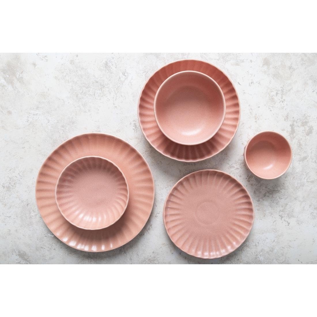 Olympia Corallite Coupe Bowls Peach - 220mm (6 Pack) - FU215