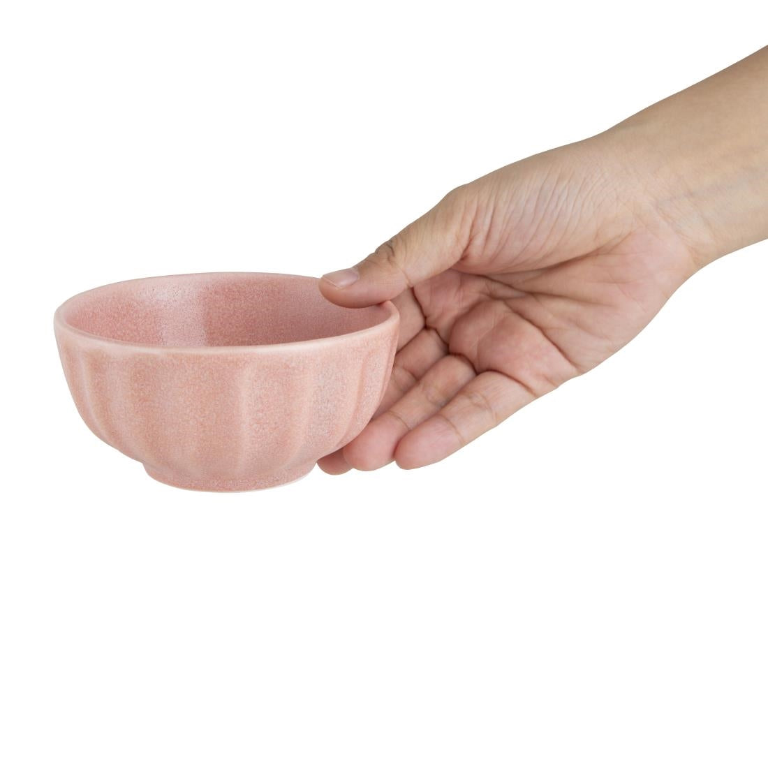 Olympia Corallite Deep Bowls Peach - 105mm (12 Pack) - FU216