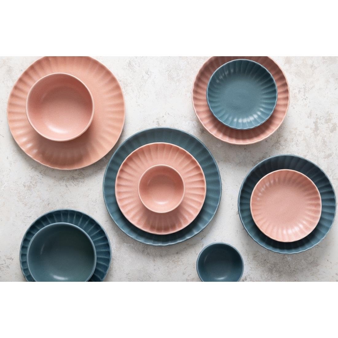 Olympia Corallite Deep Bowls Peach - 105mm (12 Pack) - FU216