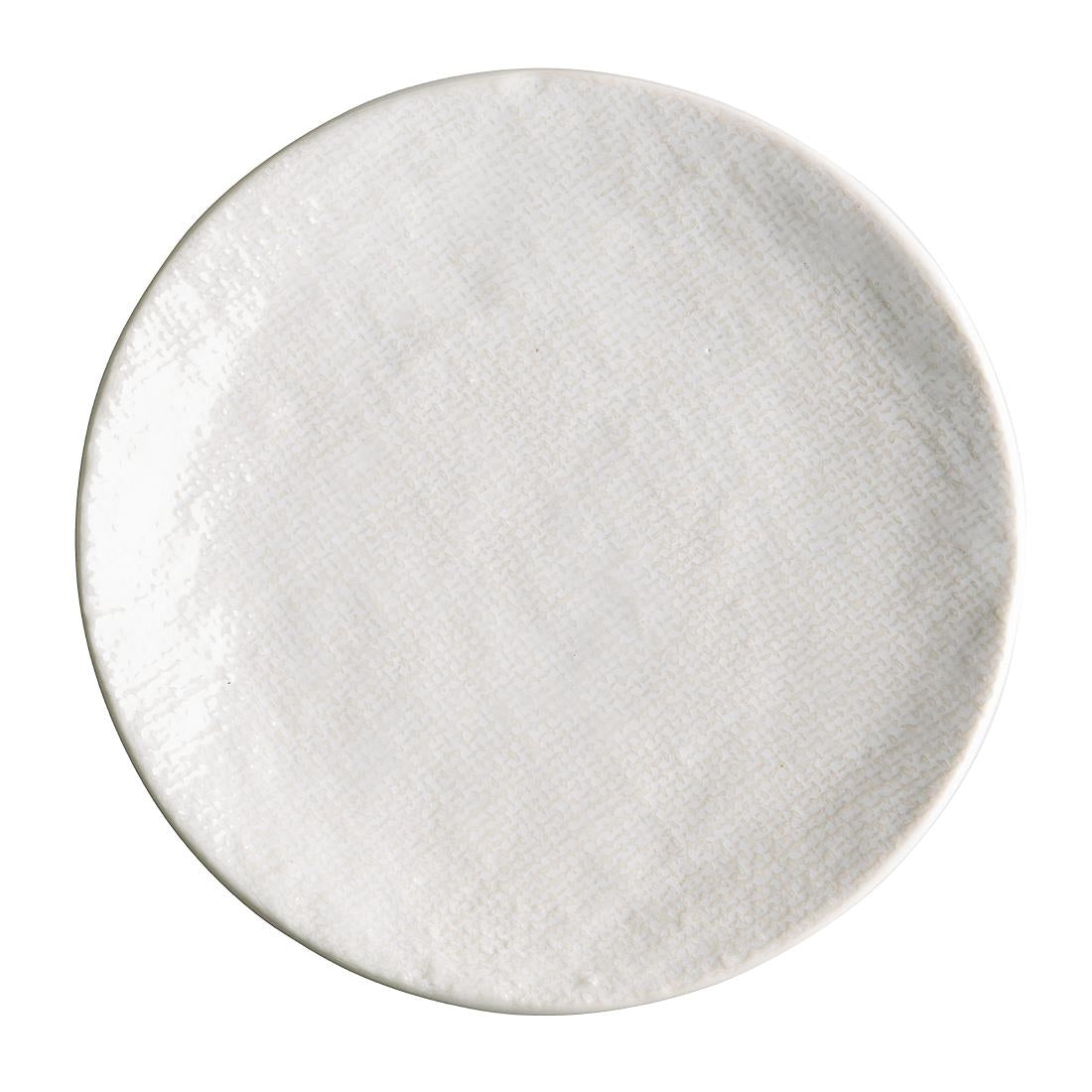 Olympia Denim White Coupe Plates 180mm (6 Pack) - FU225