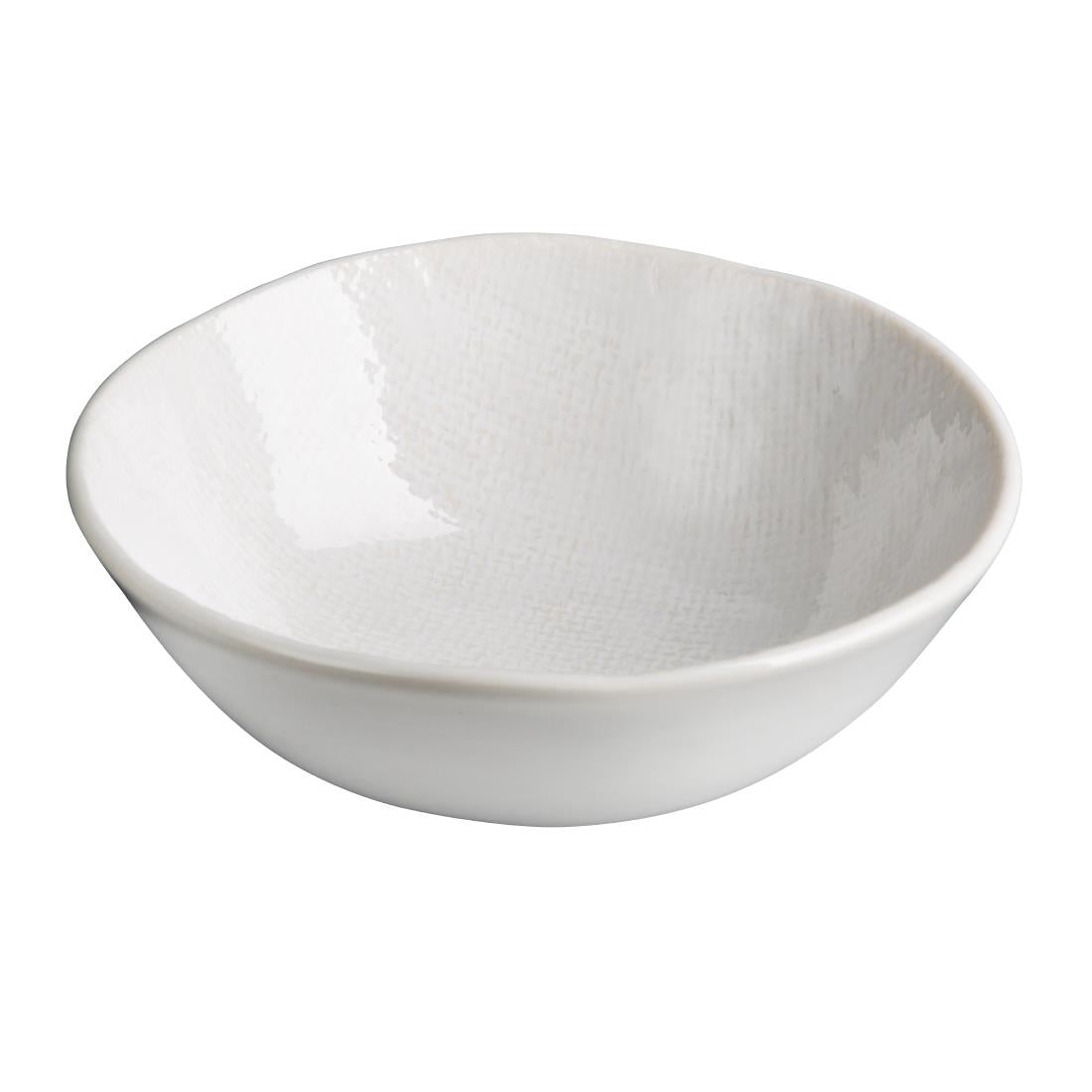 Olympia Denim White Coupe Bowls 160mm (6 Pack) - FU229