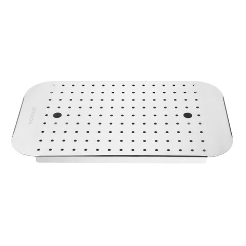Vogue St/St GN Drainer Tray for GN 1/1 - FU266