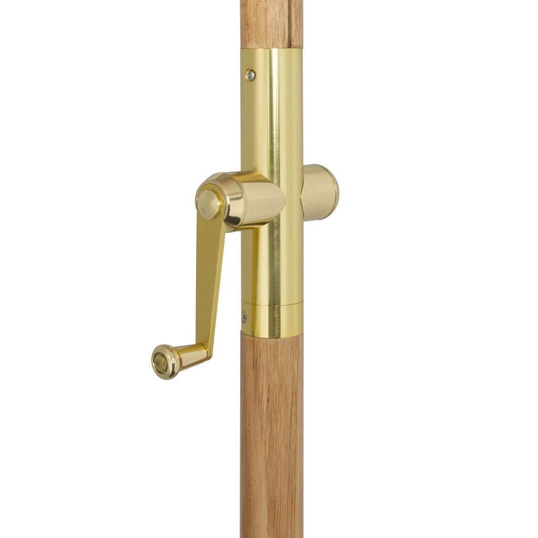 Bolero Sicily Round Striped Umbrella 2.5m Diameter - FU508