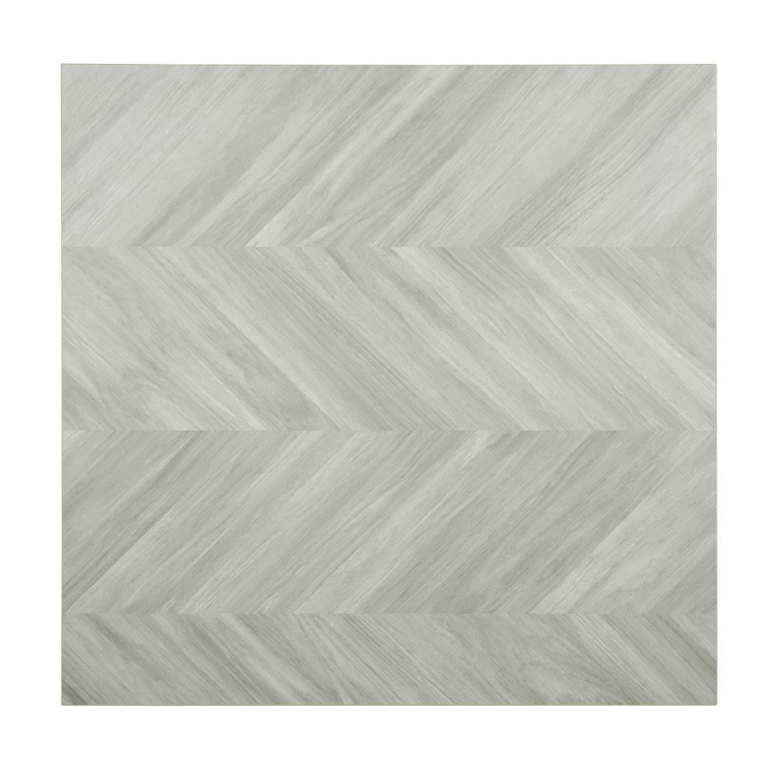 Bolero Pre-Drilled Table Top Chevron Design 700mm - FU512