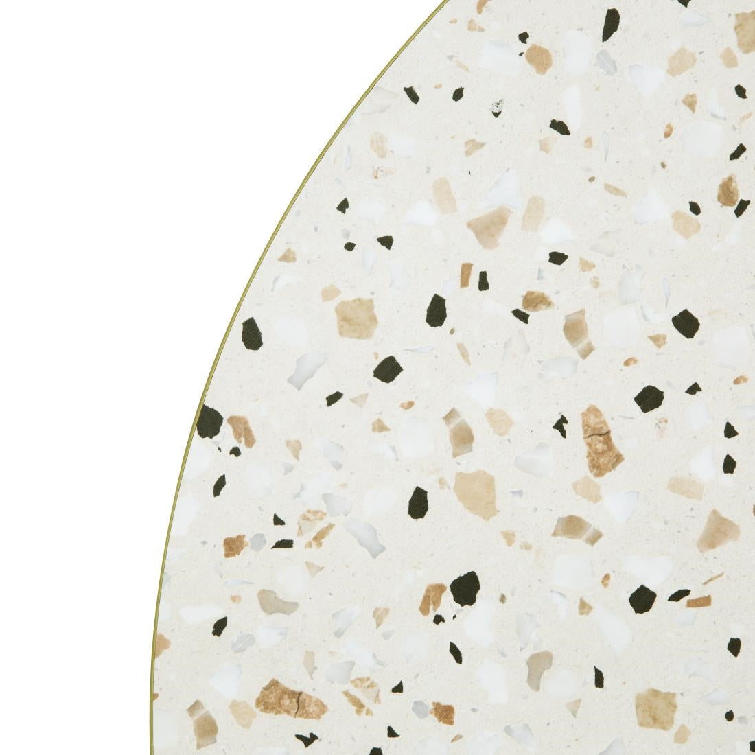 Bolero Terrazzo Style Round Table Top 600mm - FU518