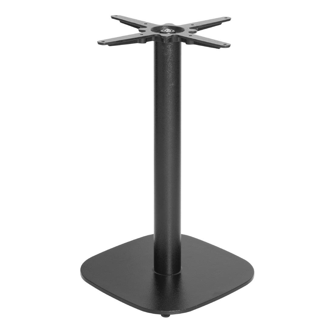 Bolero Black Cast Iron Table Base 720x420mm - FU546