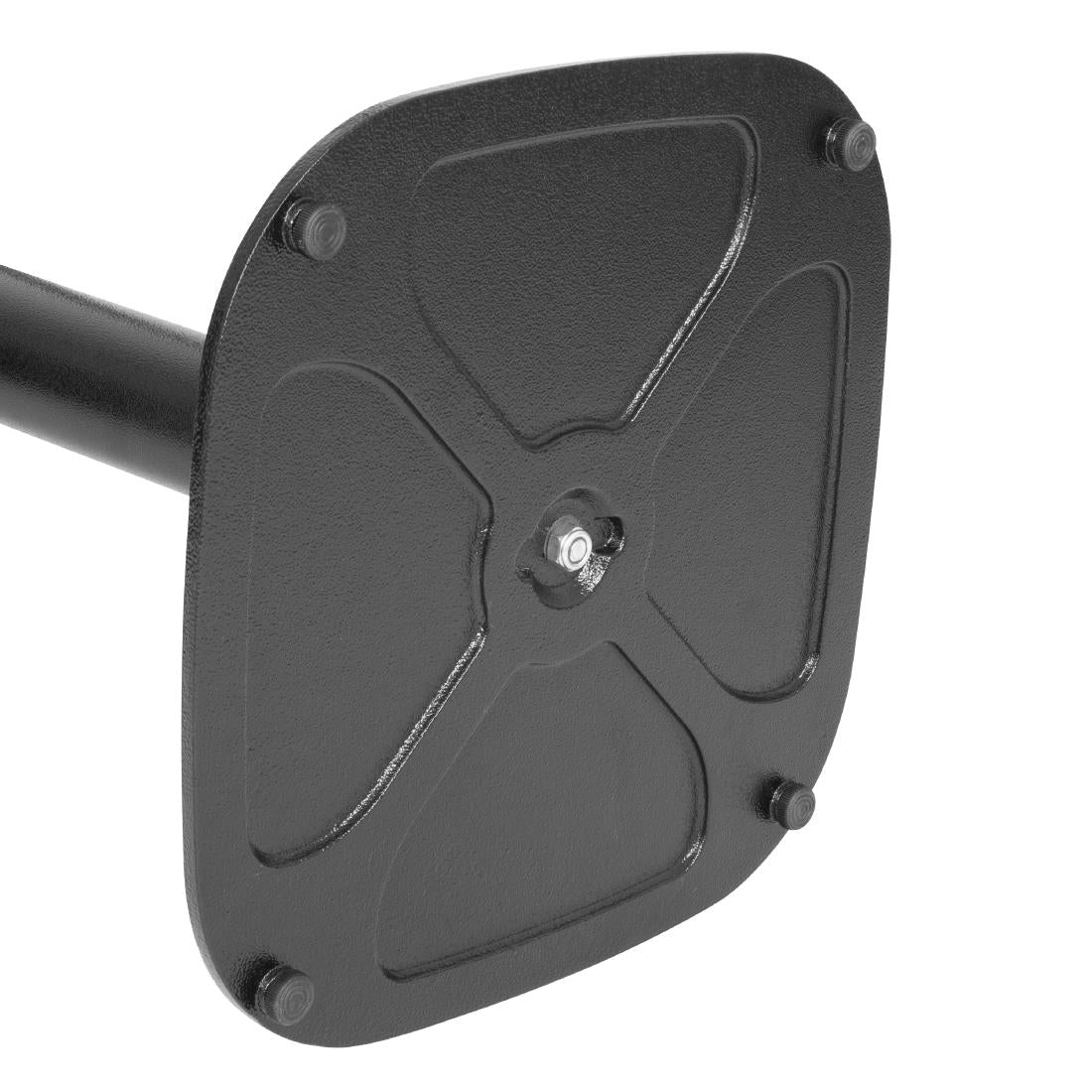 Bolero Black Cast Iron Table Base 720x420mm - FU546