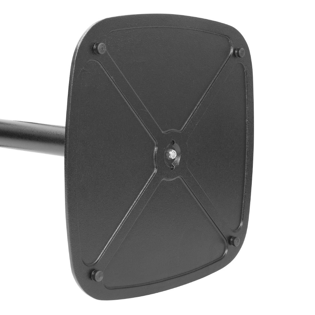 Bolero Black Cast Iron Table Base 720x600mm - FU547