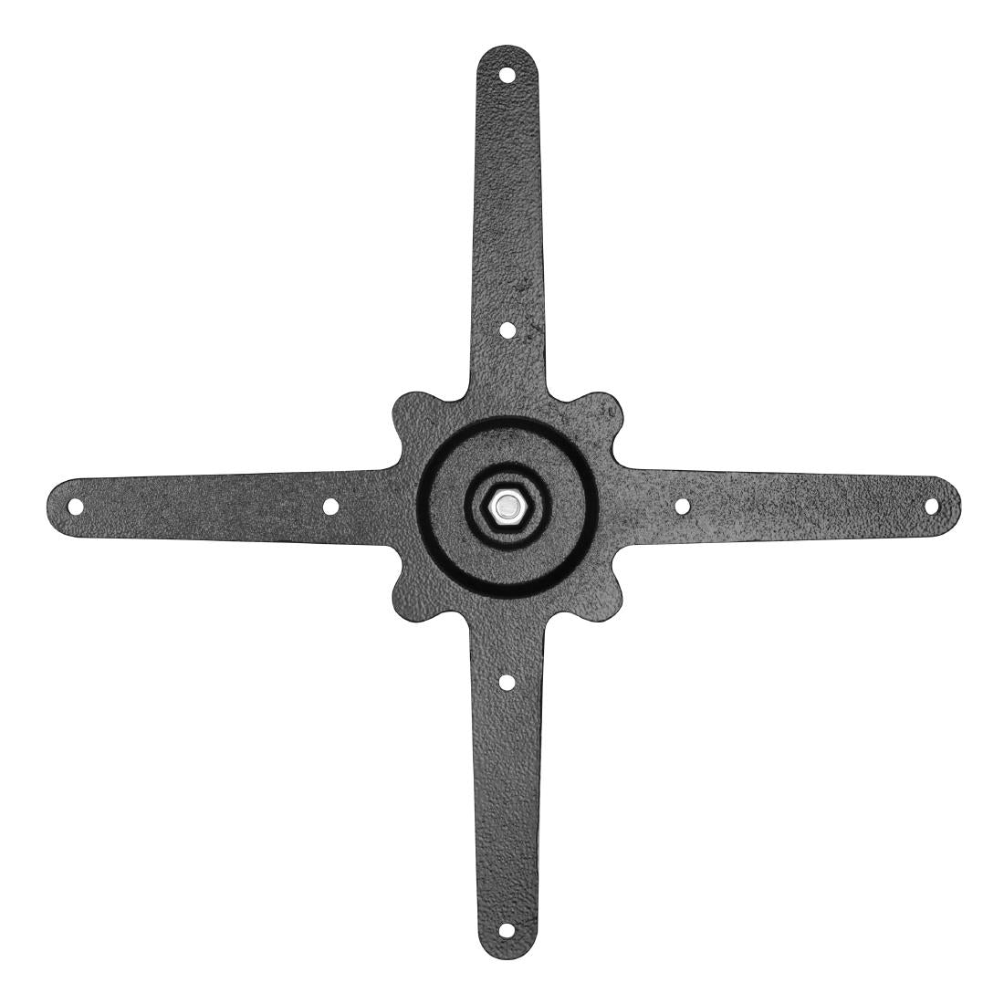 Bolero Black Cast Iron Table Base 720x600mm - FU547