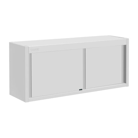 Vogue Wall Cupboard Stainless Steel - 650x1500x400mm - FU582