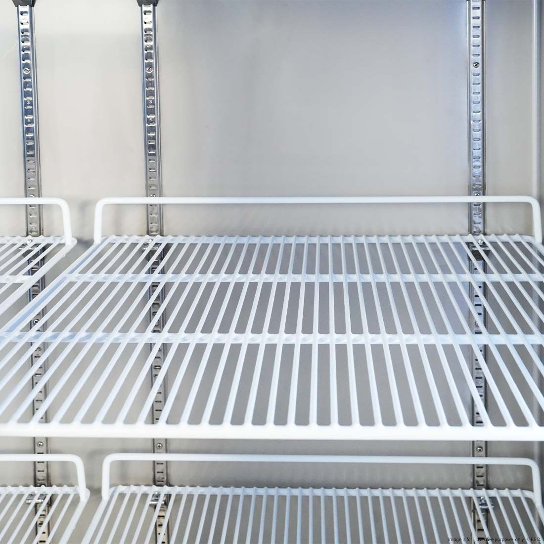 Thermaster Double Door Upright Display Fridge SUCG1000