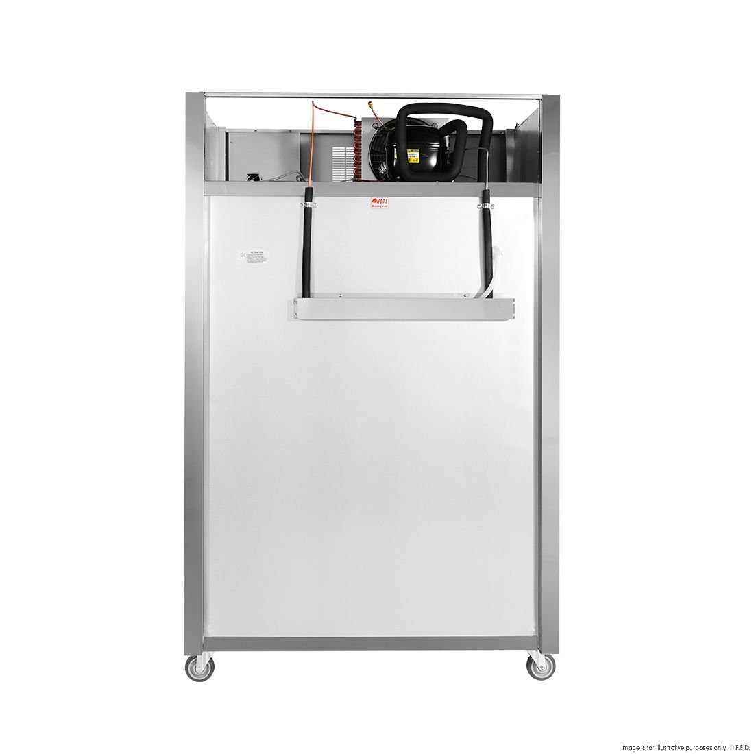 Thermaster Double Door Upright Display Fridge SUCG1000