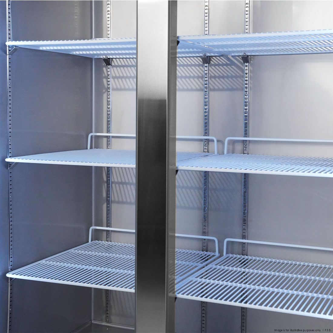 Thermaster Double Door Upright Display Fridge SUCG1000