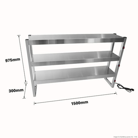 Benchstar Commercial Food Warmer with 12 Lamps - FW12L-153