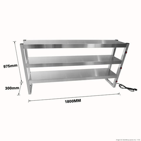 Benchstar Commercial Food Warmer with 15 Lamps - FW15L-183