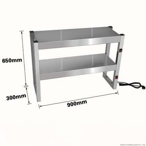 Benchstar Commercial Food Warmer with 4 Lamps - FW4L-092