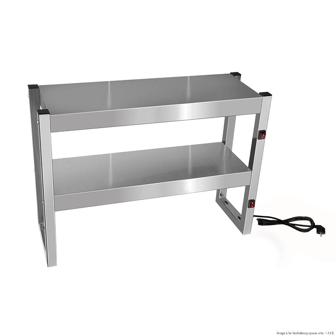 Benchstar Commercial Food Warmer with 4 Lamps - FW4L-092