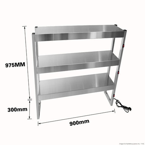 Benchstar Commercial Food Warmer with 6 Lamps - FW6L-093