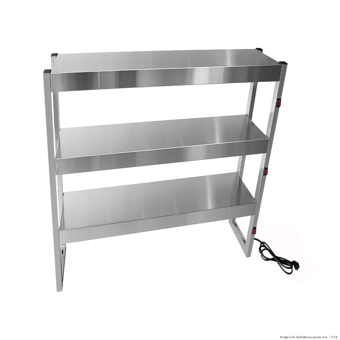 Benchstar Commercial Food Warmer with 6 Lamps - FW6L-093