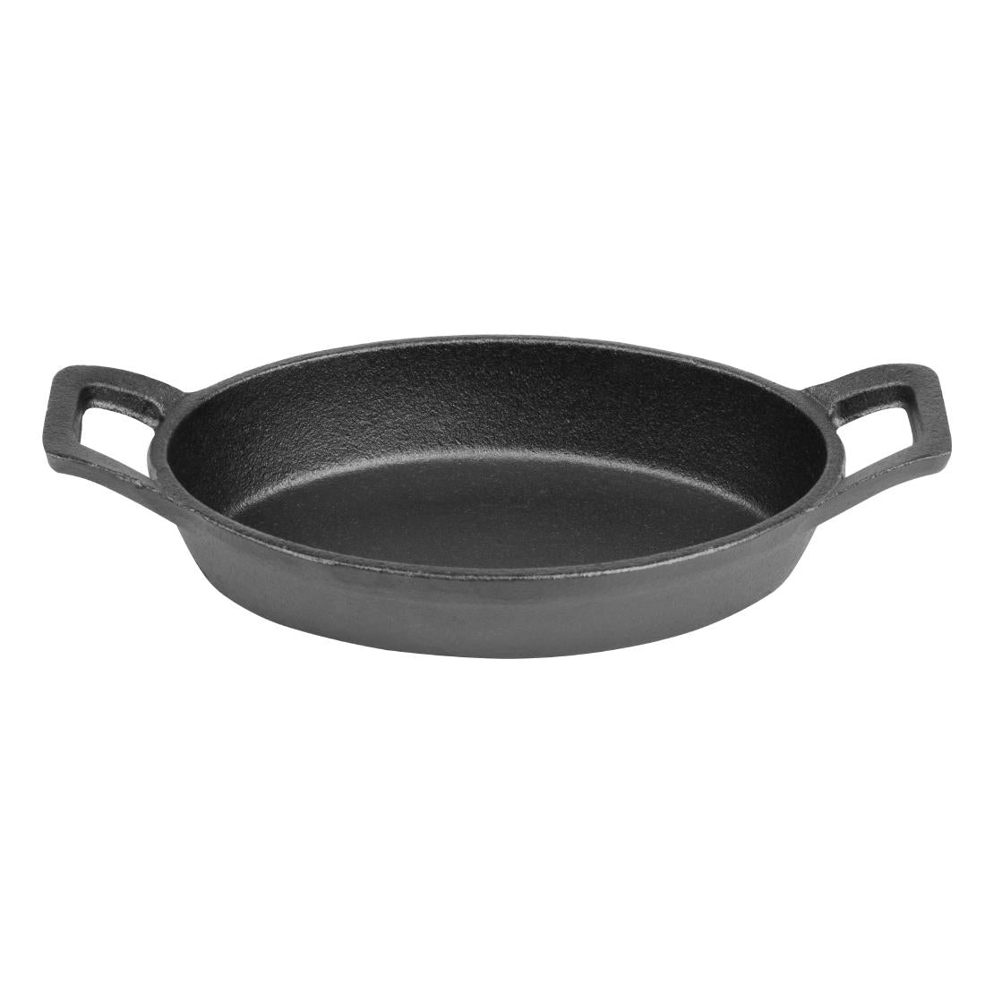 Olympia Cast Iron Oval Eared Dish 150x100mm - FW819