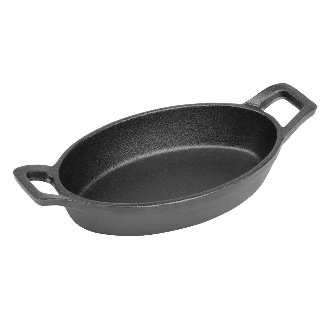 Olympia Cast Iron Oval Eared Dish 150x100mm - FW819