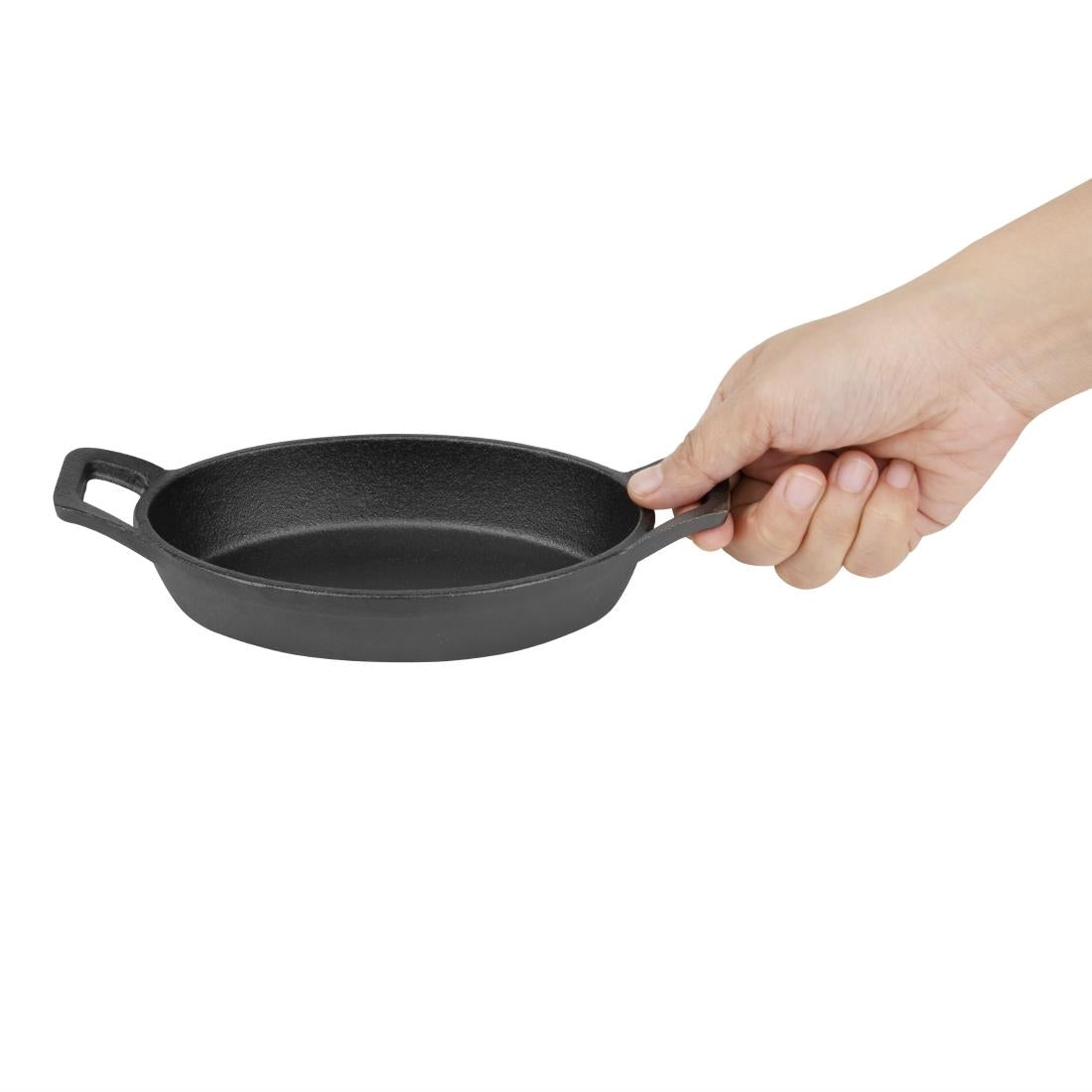 Olympia Cast Iron Oval Eared Dish 150x100mm - FW819