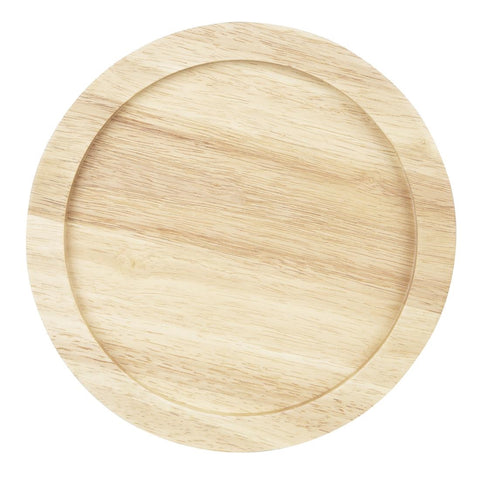 Olympia Hevea Board for Cast Iron Round Dish 254mm (GJ556) - FW976