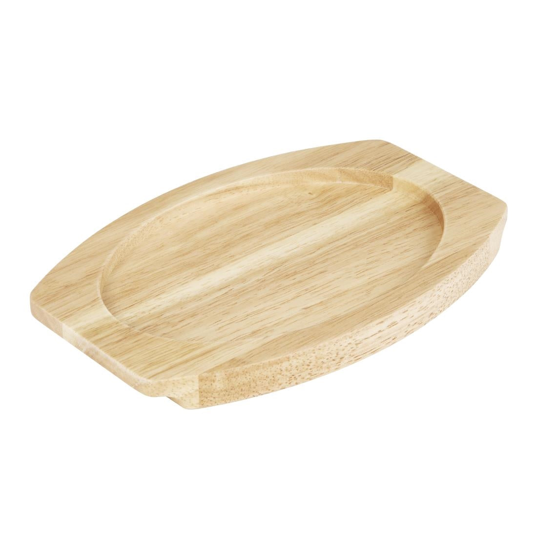 Olympia Hevea Board for Cast Iron Oval Eared Dish 260x165mm (FW817) - FW977