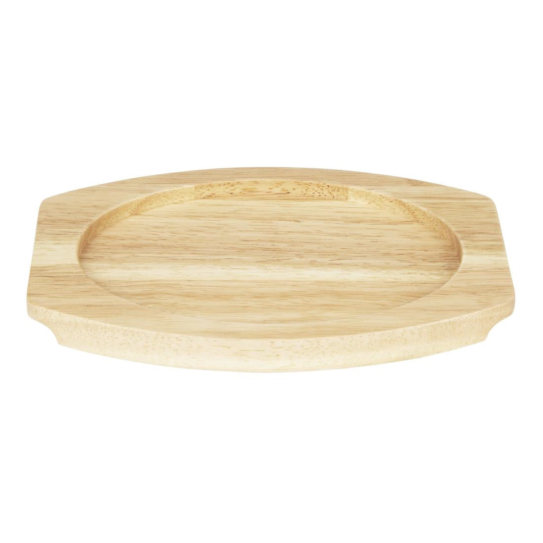 Olympia Hevea Board for Cast Iron Oval Eared Dish 260x165mm (FW817) - FW977