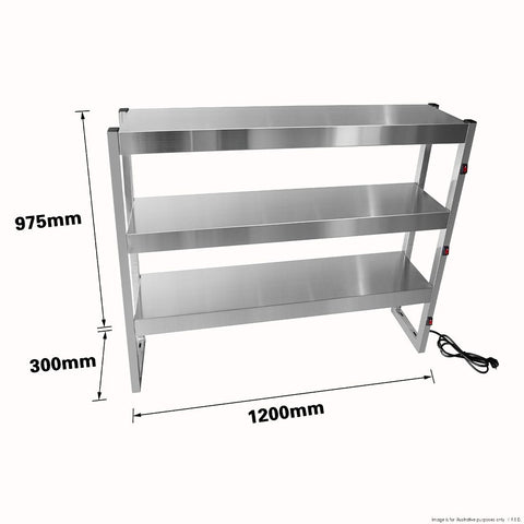 Benchstar Commercial Food Warmer with 9 Lamps - FW9L-123