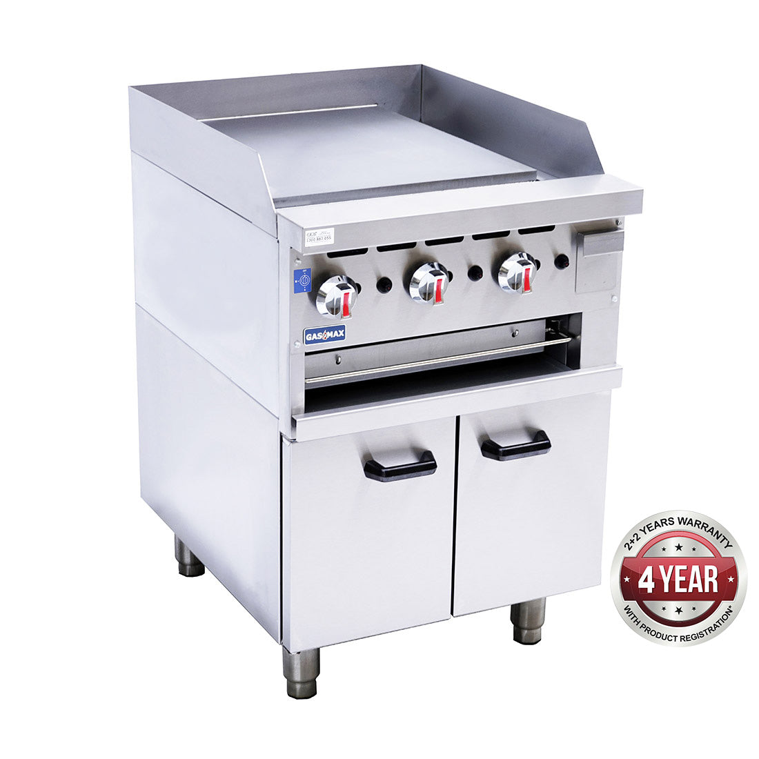 GasMax GS-24 Griddle & Toaster with Cabinet - Natural Gas/LPG