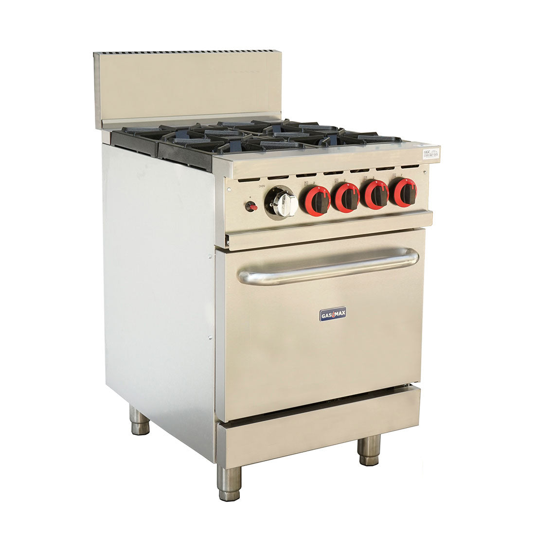 GasMax Gasmax 4 Burner With Oven Flame Failure GBS4T